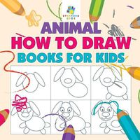 Cover image for Animal How to Draw Books for Kids