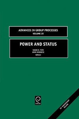 Cover image for Power and Status