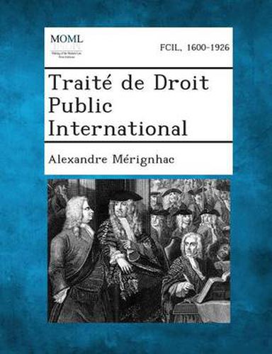 Cover image for Traite de Droit Public International