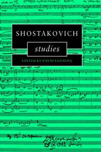 Cover image for Shostakovich Studies