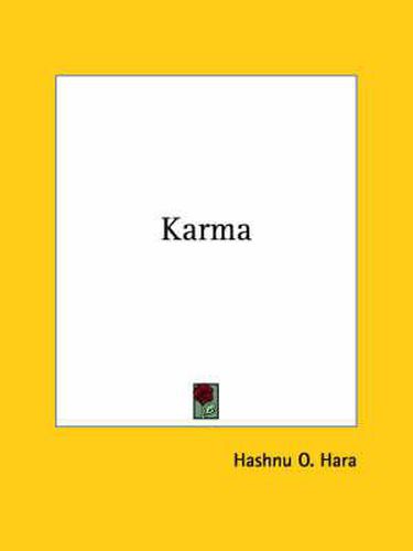 Cover image for Karma