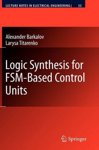 Cover image for Logic Synthesis for FSM-Based Control Units