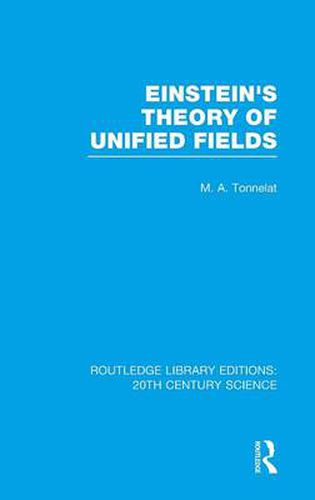 Cover image for Einstein's Theory of Unified Fields