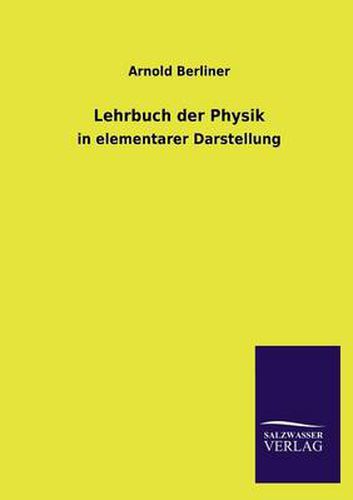 Cover image for Lehrbuch der Physik