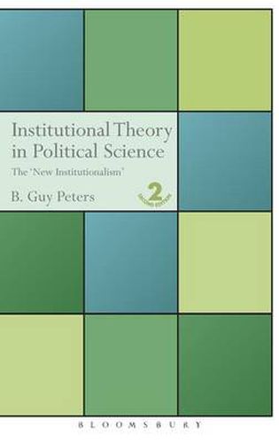 Cover image for Institutional Theory in Political Science: 2nd Edition