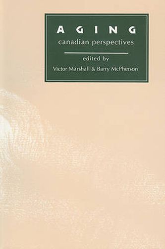 Aging: Canadian Perspectives