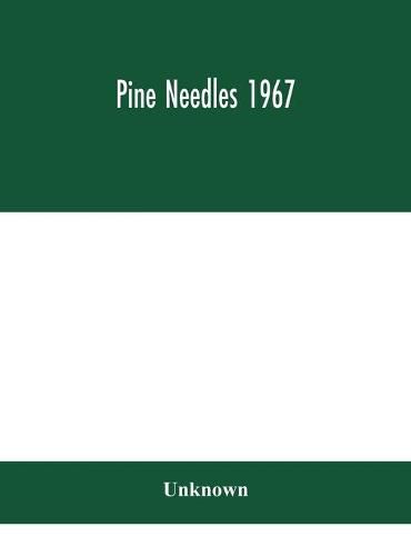 Cover image for Pine Needles 1967