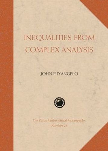 Cover image for Inequalities from Complex Analysis