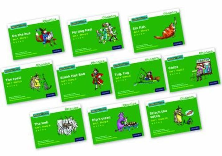 Cover image for Read Write Inc. Phonics: Green Set 1 Storybooks Mixed Pack of 10