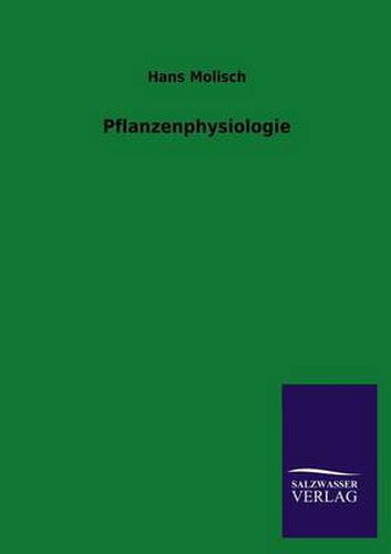 Cover image for Pflanzenphysiologie