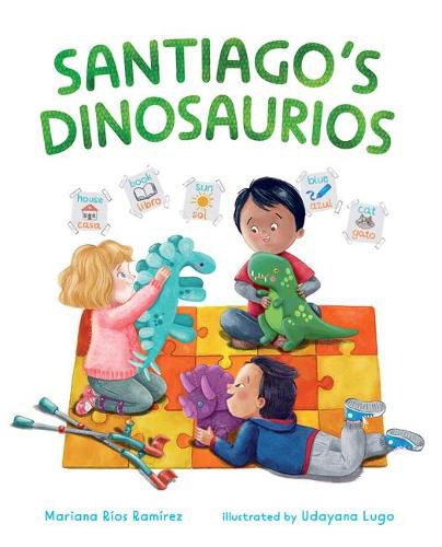 Cover image for Santiago's Dinosaurios