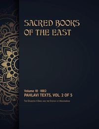 Cover image for Pahlavi Texts: Volume 2 of 5