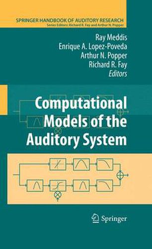 Cover image for Computational Models of the Auditory System