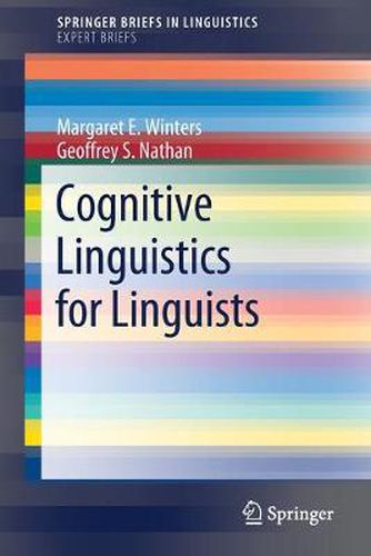 Cover image for Cognitive Linguistics for Linguists