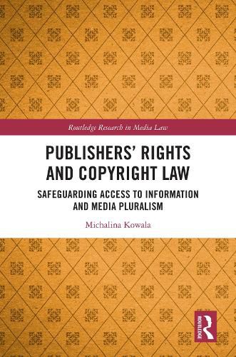 Cover image for Publishers' Rights and Copyright Law