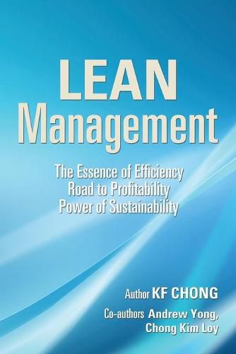 Cover image for Lean Management: The Essence of Efficiency Road to Profitability Power of Sustainability