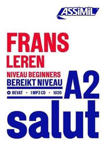 Cover image for FRANS LEREN - niveau debutants A2 (1 Book 1 CD Mp3): Apprendre le francais pour neerlandophones