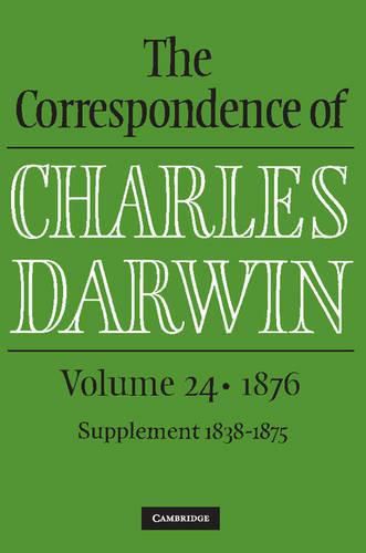 Cover image for The Correspondence of Charles Darwin: Volume 24, 1876