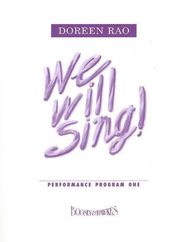 Cover image for We Will Sing! Vol. 1: Performance Program