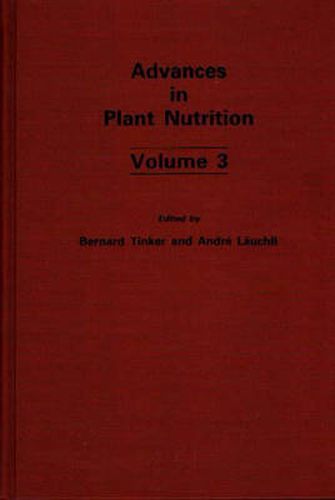 Cover image for Advances in Plant Nutrition: Volume 3