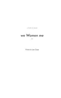 Cover image for we Women me: joy.