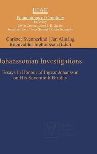 Cover image for Johanssonian Investigations: Essays in Honour of Ingvar Johansson on His Seventieth Birthday