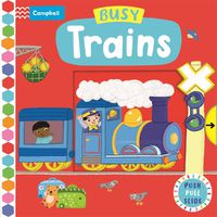 Cover image for Busy Trains