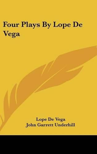 Cover image for Four Plays by Lope de Vega