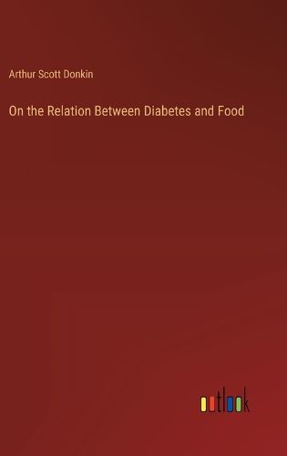 Cover image for On the Relation Between Diabetes and Food