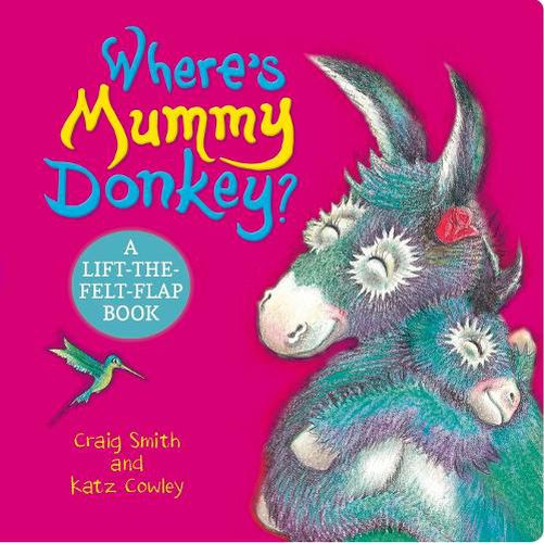 Cover image for Where's Mummy Donkey? Felt Flaps (CBB)