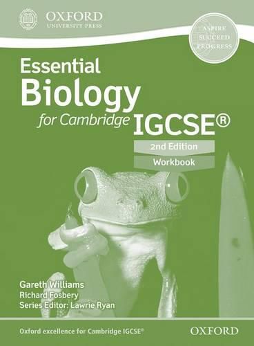 Cover image for Essential Biology for Cambridge IGCSE (R) Workbook: Second Edition