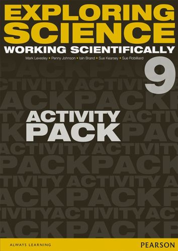 Exploring Science: Working Scientifically Activity Pack Year 9