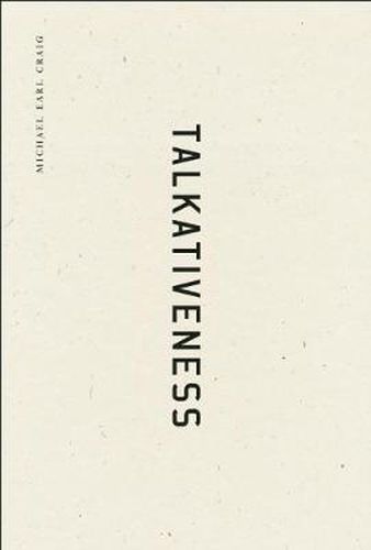 Cover image for Talkativeness