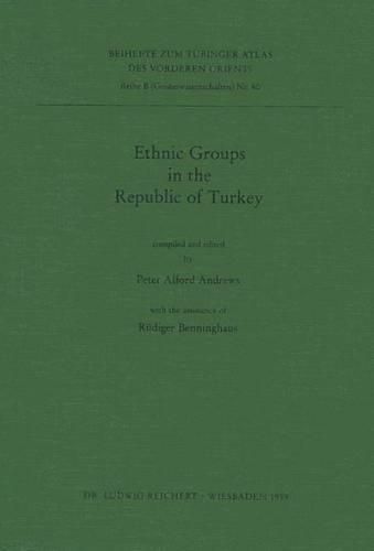 Cover image for Ethnic Groups in the Republic of Turkey