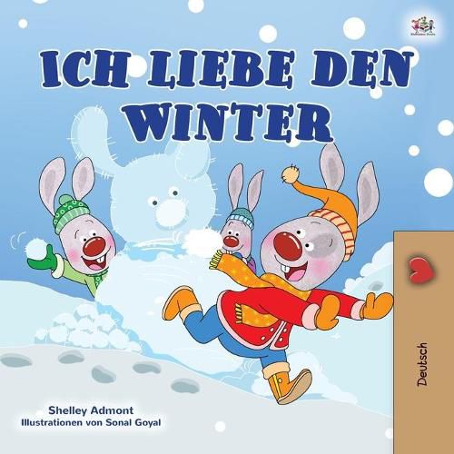 I Love Winter (German Book for Kids)