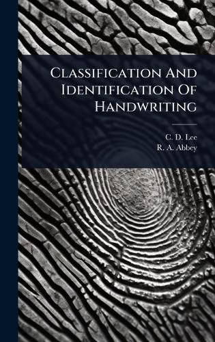 Cover image for Classification And Identification Of Handwriting
