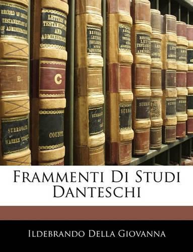 Cover image for Frammenti Di Studi Danteschi