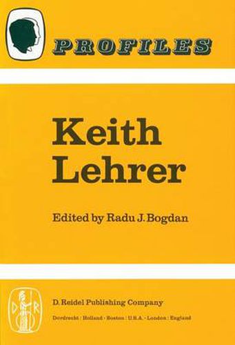Cover image for Keith Lehrer