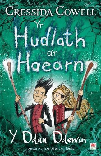 Cover image for Hudlath a'r Haearn, Yr - Y Ddau Ddewin