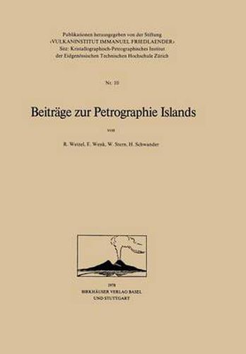 Cover image for Beitreage Zur Petrographie Islands
