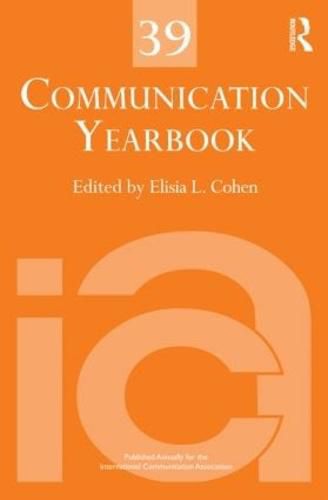 Cover image for Communication Yearbook 39