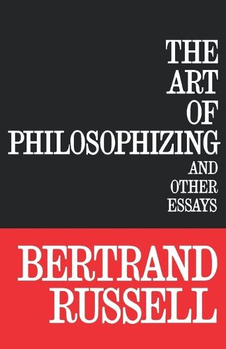 Cover image for The Art of Philosophizing