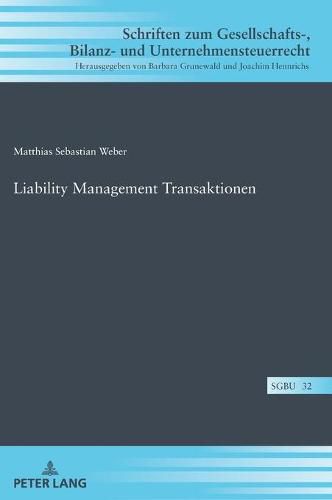 Cover image for Liability Management Transaktionen