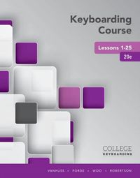 Cover image for Keyboarding Course Lessons 1-25