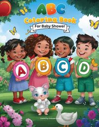 Cover image for Abc Coloring Book For Baby Shower
