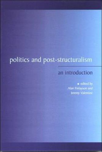 Cover image for Politics and Post-structuralism: An Introduction