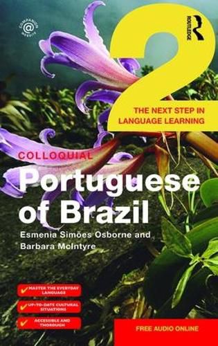 Cover image for Colloquial Portuguese of Brazil 2: The next step in language learning