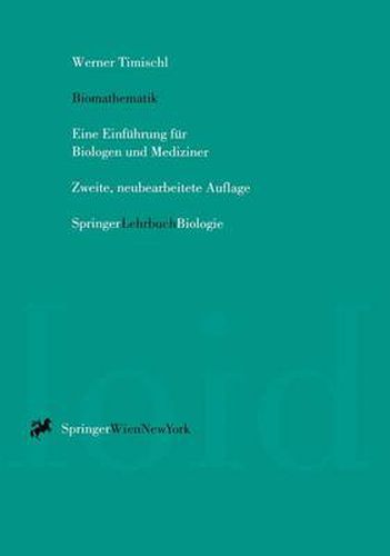 Cover image for Biomathematik: Eine Einfuhrung fur Biologen und Mediziner