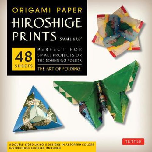 Cover image for Origami Paper Hiroshige Prints Small 6 3/4