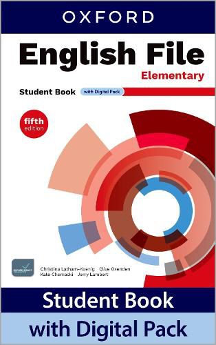 Cover image for English File fifth edition: Elementary: Student Book with Digital Pack